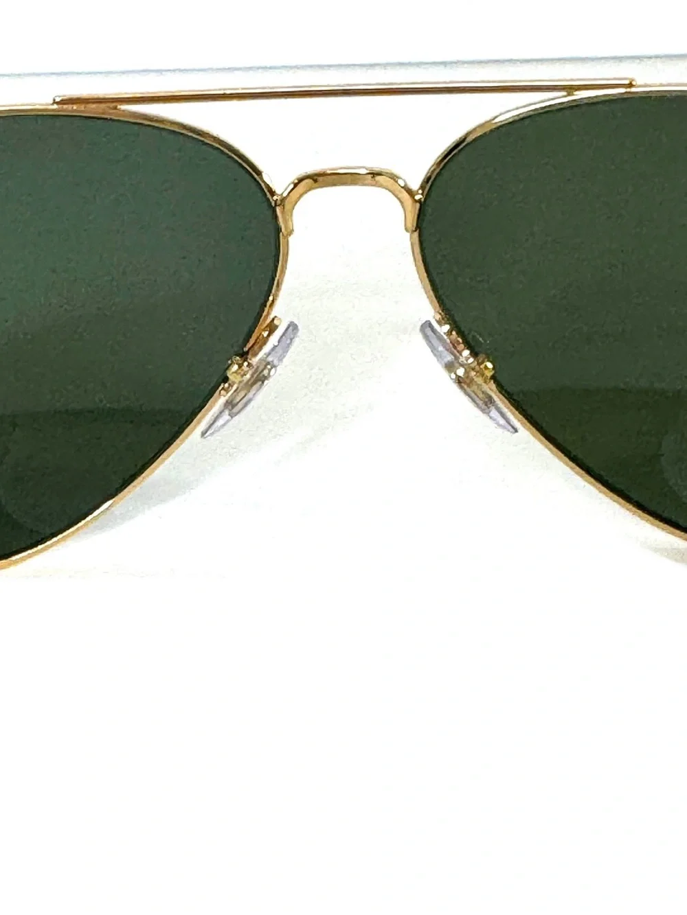 RAY BAN RB 3675 Sunglasses NEW Arista Gold / Green Made in Italy